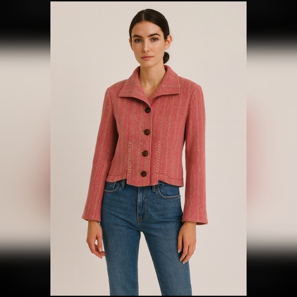 Issey Miyake Jackets & Blazers - NWT Issey Miyake Wool Blazer Jacket